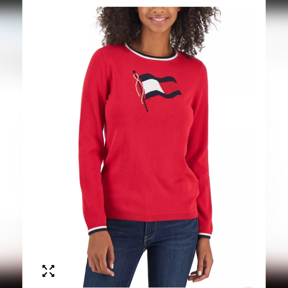 Tommy Hilfiger- Sweater - No Size Tag But More Like M